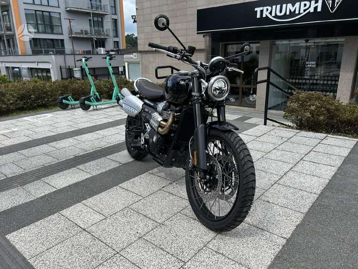 Triumph Scrambler 1200cc, street / classic