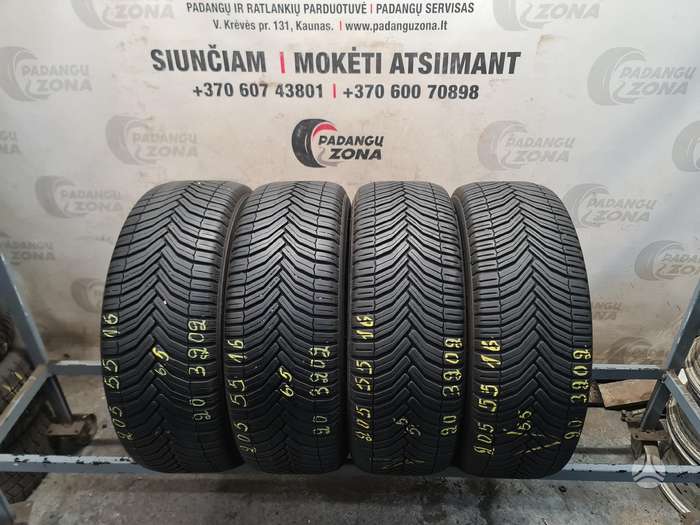 Michelin CrossClimate 205/55R16 2021 4本 MICHELIN CROSSCLIMATE 3 205/55R16 91V 3PMSF | Egzotika.lt