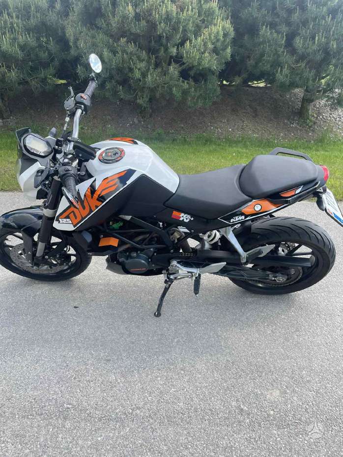 KTM Duke 125cc, street / classic