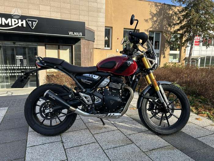 Triumph Scrambler 398cc, street / classic