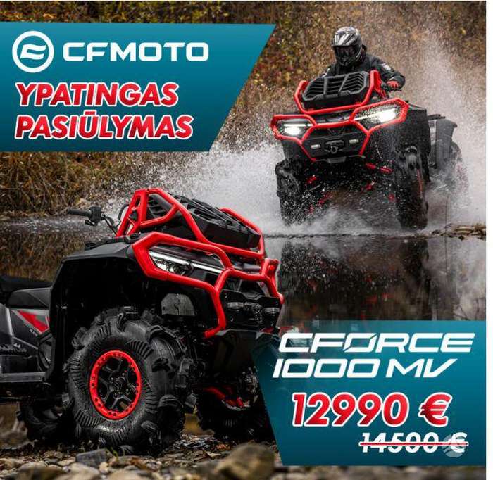 CFMOTO CFORCE 1000 1000cc, keturračiai