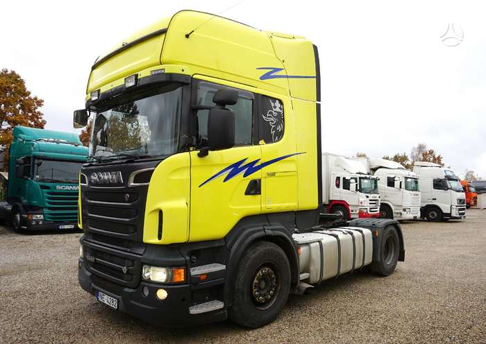 Scania R500 Euro5 EEV TopLine Retarder, 2 miegamosios vietos 2012-10 m ...