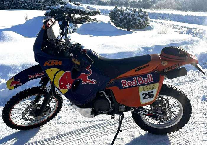 KTM LC 680cc, enduro / adventure