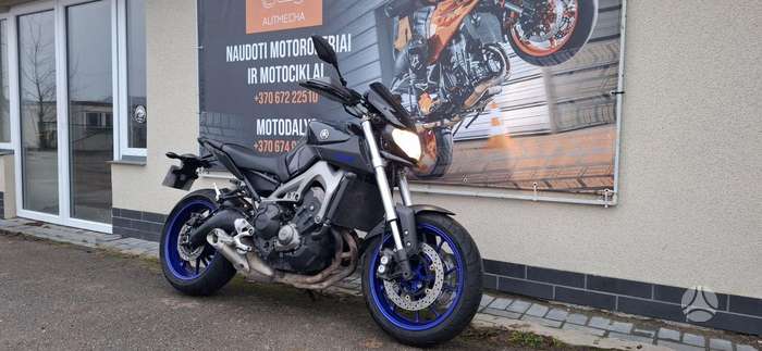 Yamaha MT 09 900cc, street / classic