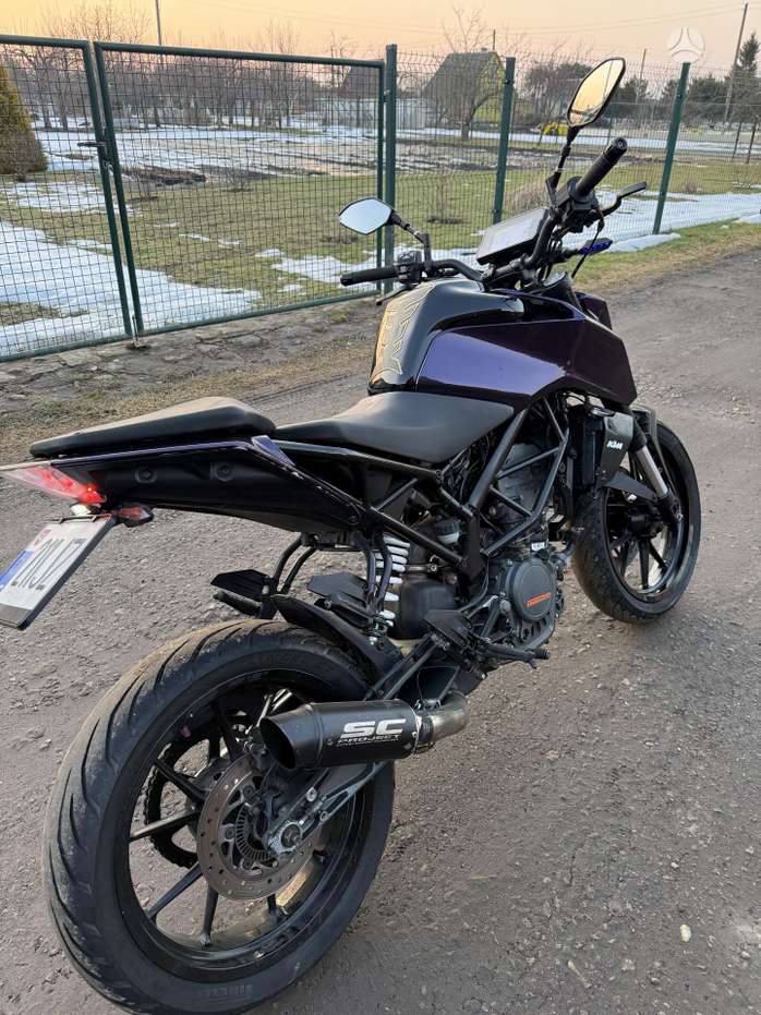 KTM Duke 125cc, street / classic