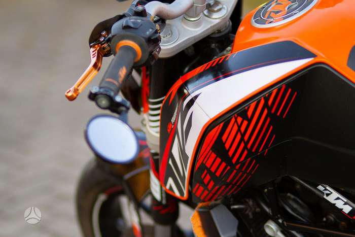 KTM Duke 125cc, street / classic