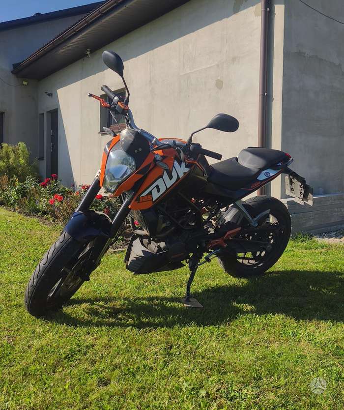 KTM Duke 125cc, street / classic