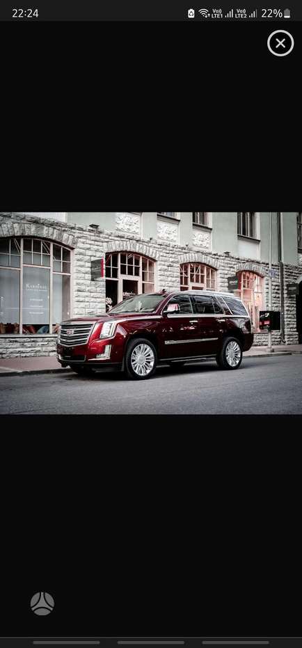 Cadillac Escalade, 6.2 l., off-road / crossover