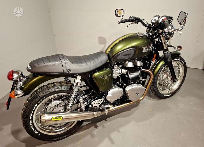 Triumph Thruxton 900cc, street / classic