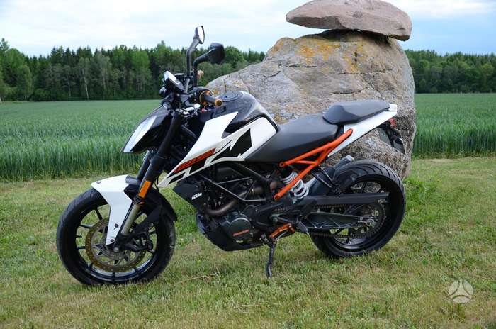 KTM Duke 125cc, street / classic