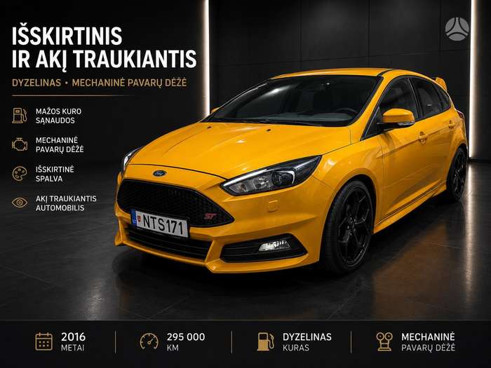 Ford Focus ST, 2.0 l., Хэтчбек