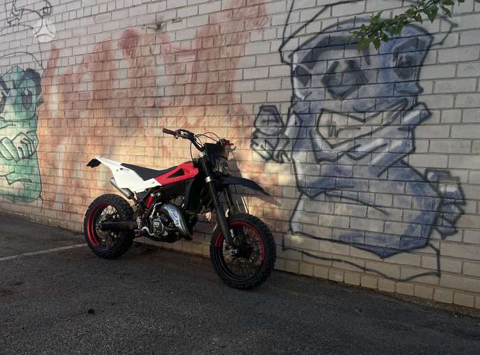 Malaguti XTM 49cc, supermoto