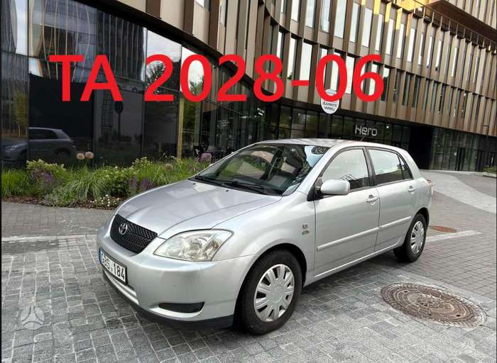 Toyota Corolla, 2.0 l., hatchback