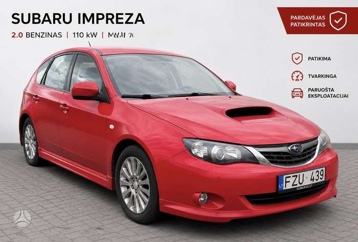 Subaru Impreza, 2.0 l., Хэтчбек