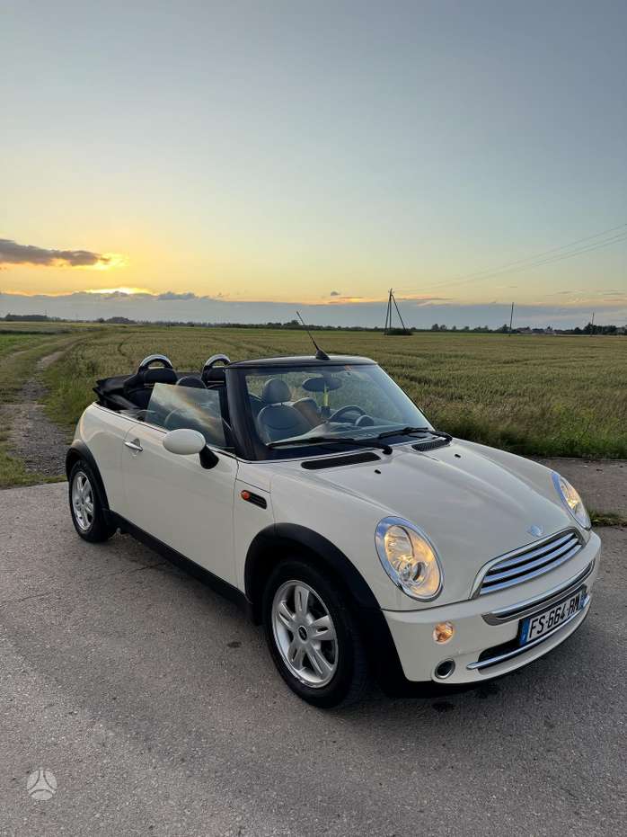 Mini Cooper, 1.6 l., kabrioletas