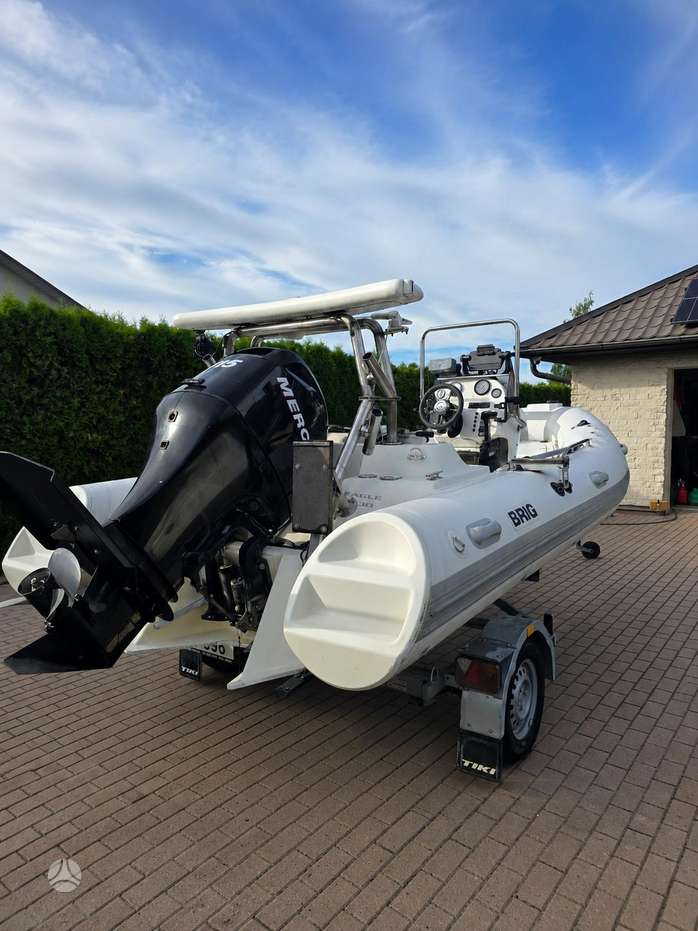 BRIG Eagle E500TC,115Ag,TIKI prieka, yachts / cruisers