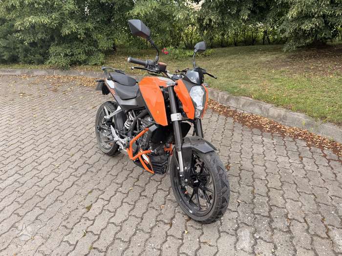 KTM Duke 125cc, street / classic