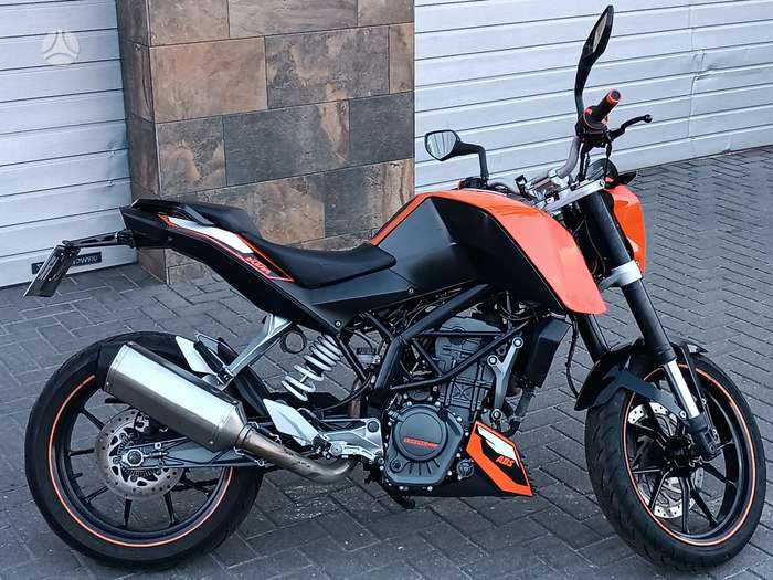 KTM Duke 125cc, street / classic