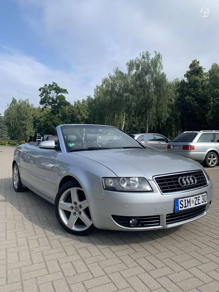 Audi A4, 2.5 l., kabrioletas