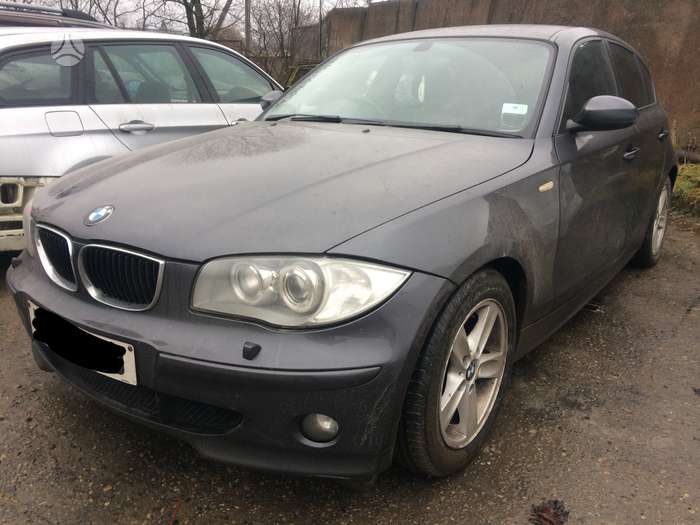 Bmw 120 Bmw 120i Dalimis Sparkling Graphit Metallic Spalva 2005 04