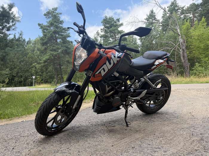 KTM Duke 125cc, street / classic