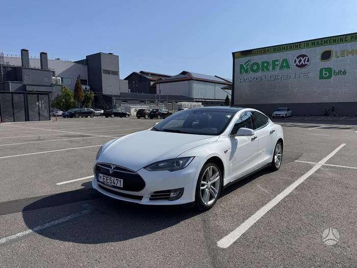 Tesla Model S, 90 kWh, sedanas