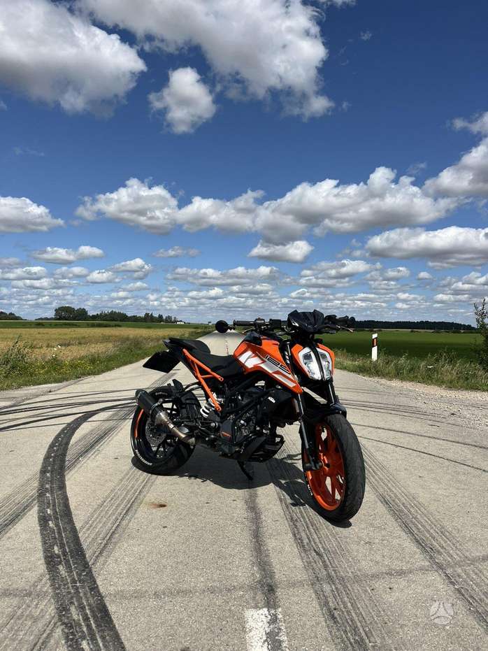 KTM Duke 125cc, street / classic