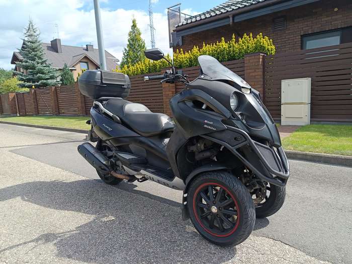 Gilera Fuoco 500 500cc, трициклы