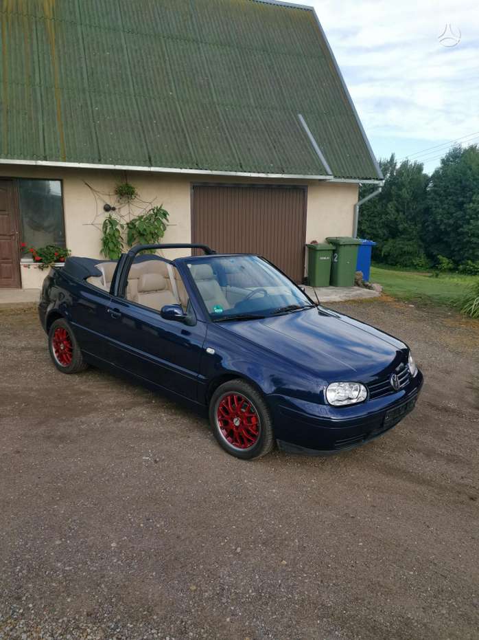 Volkswagen Golf, 2.0 l., Кабриолет