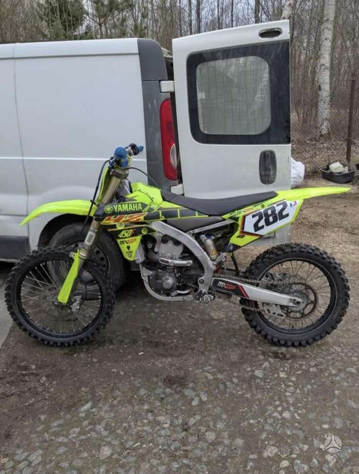 Yamaha YZF 450cc, кроссовые