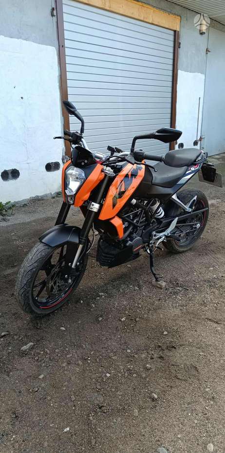 KTM Duke 125cc, street / classic