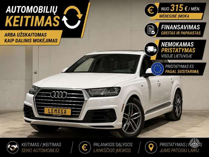 Audi Q7, 3.0 l., off-road / crossover