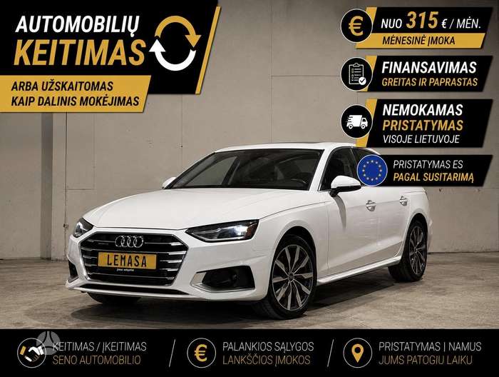 Audi A4, 2.0 l., Седан