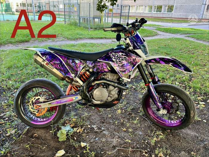 KTM EXC 450cc, supermoto