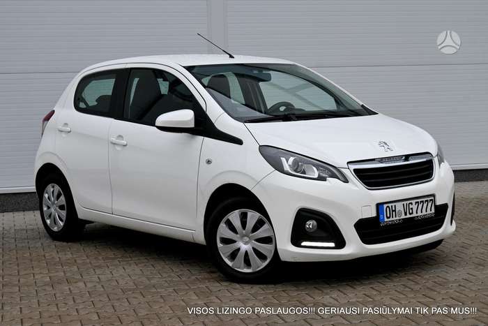 Peugeot 108, 1.0 l., hatchback