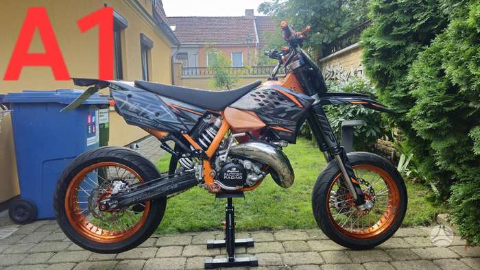 KTM EXC 125cc, supermoto