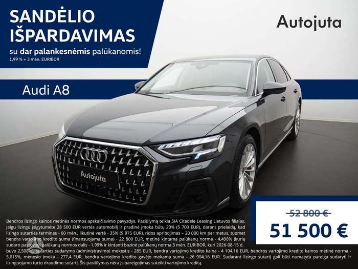 Audi A8, 3.0 l., Седан