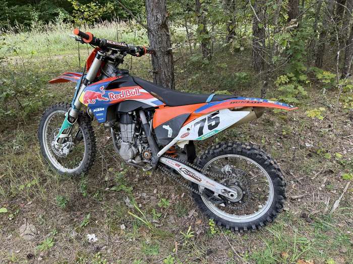 KTM EXC 450cc, motocross