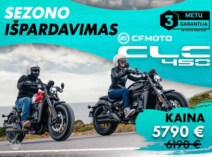 CFMOTO 450CL-C 449cc, choppers / cruisers / custom