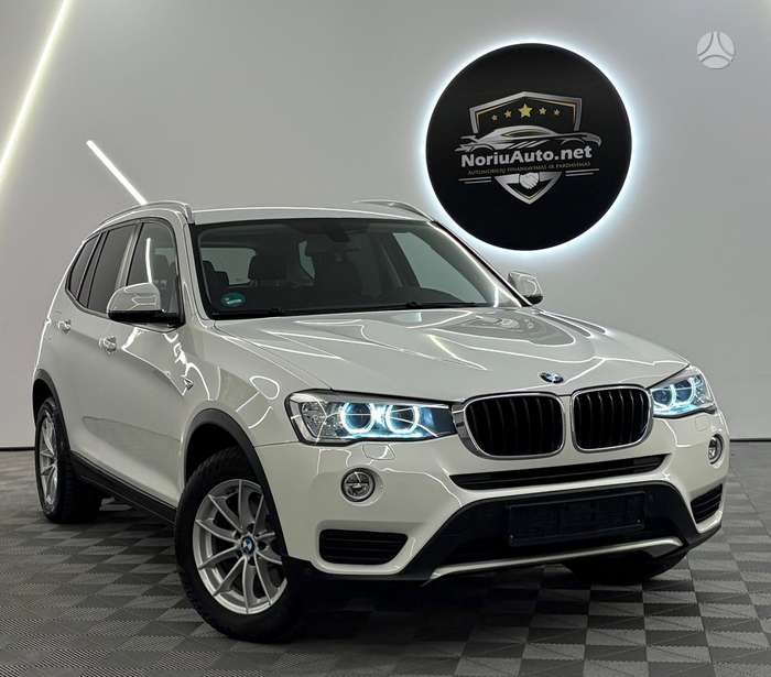 BMW X3, 2.0 l., off-road / crossover