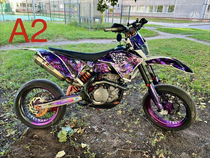 KTM EXC 450cc, supermoto