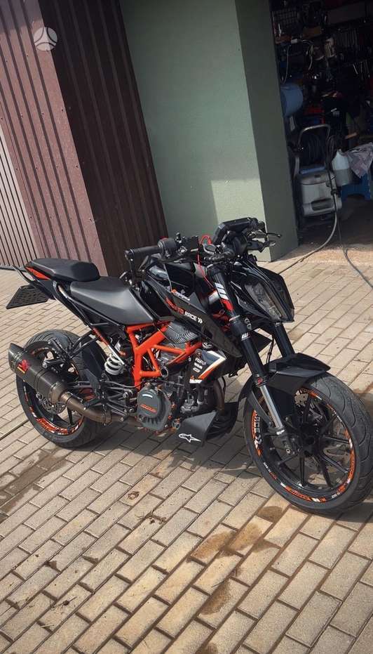 KTM Duke 125cc, street / classic