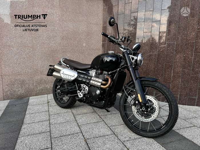 Triumph Scrambler 1200cc, street / classic