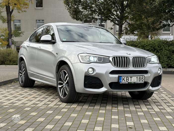 BMW X4, 3.0 l., sedanas