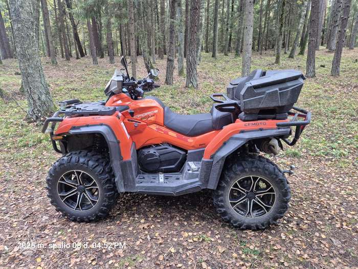CFMOTO CFORCE 850XC, keturračiai