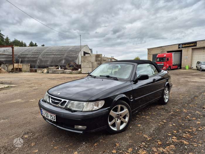 Saab 9-3, 2.3 l., convertible