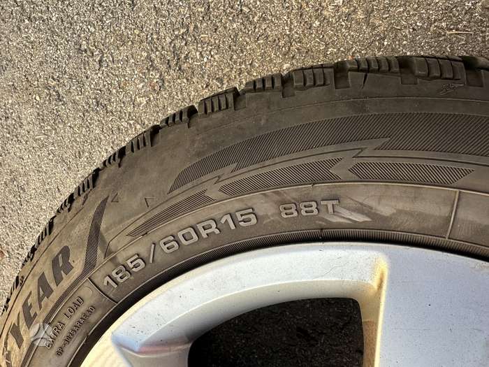 Skoda + ŽIEMINĖS GOODYEAR PADANGOS, light alloy, R15 | A32818750