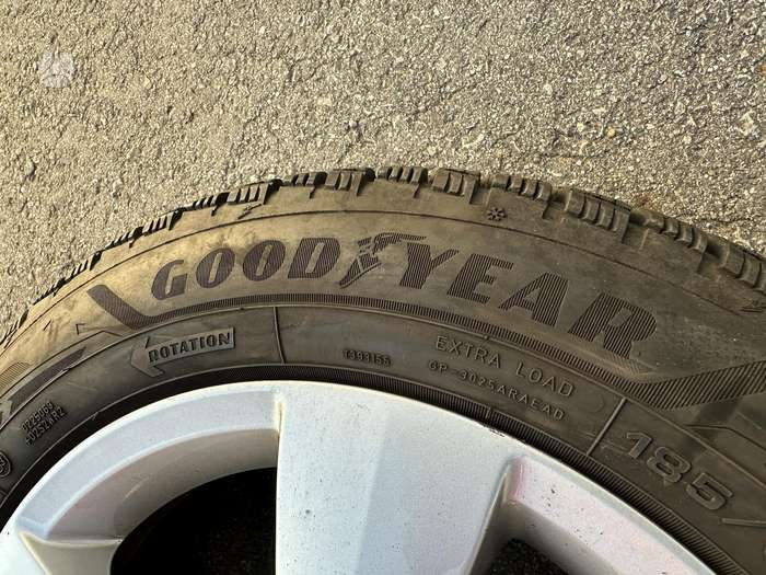 Skoda + ŽIEMINĖS GOODYEAR PADANGOS, light alloy, R15 | A32818750