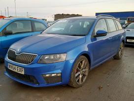 Skoda Octavia по частям. Tikras vrs 135 kw carbon juodos lubos