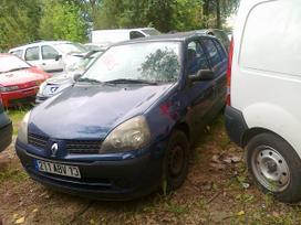 Renault Clio for parts. Variklis 1 2 16 vožtuvų d4f 706 75 arklių iš prancūz